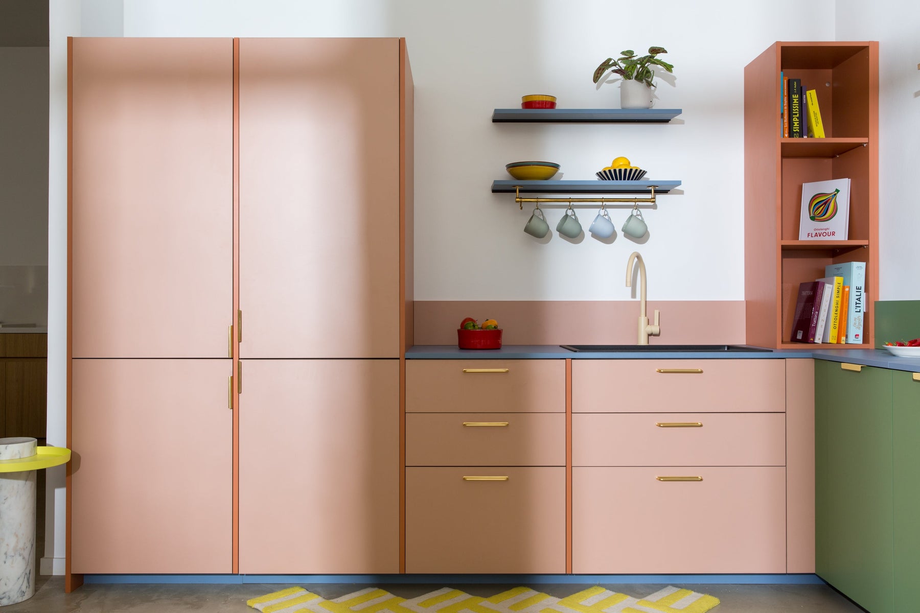 Facades roses cuisine Ikea Metod