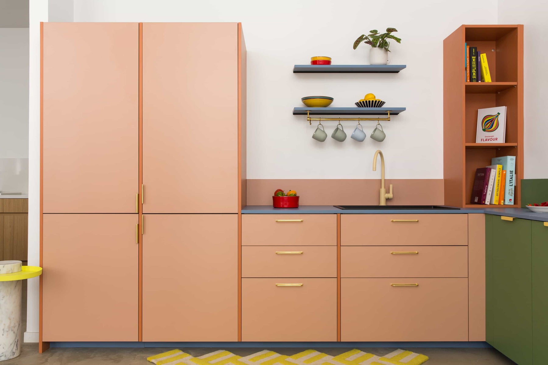 Cuisine ikea metod facades rose