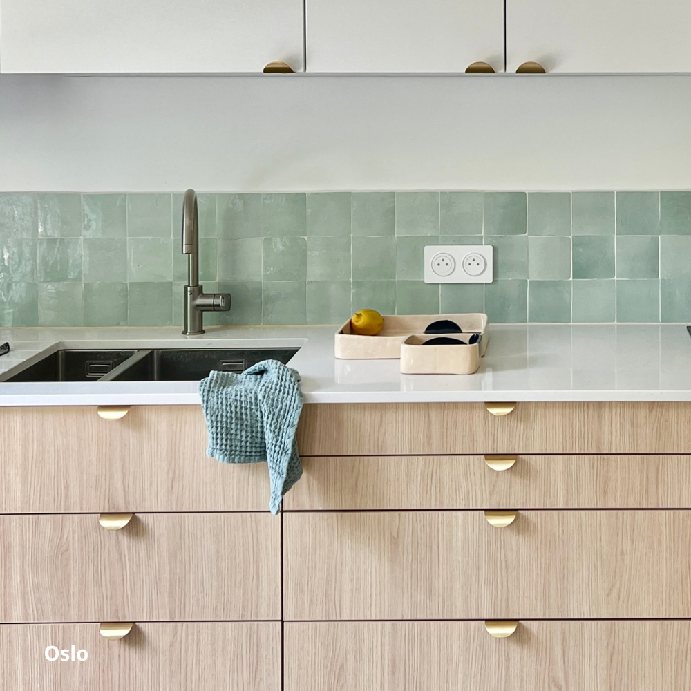 Façades de tiroir de cuisine Ikea Metod en bois clair