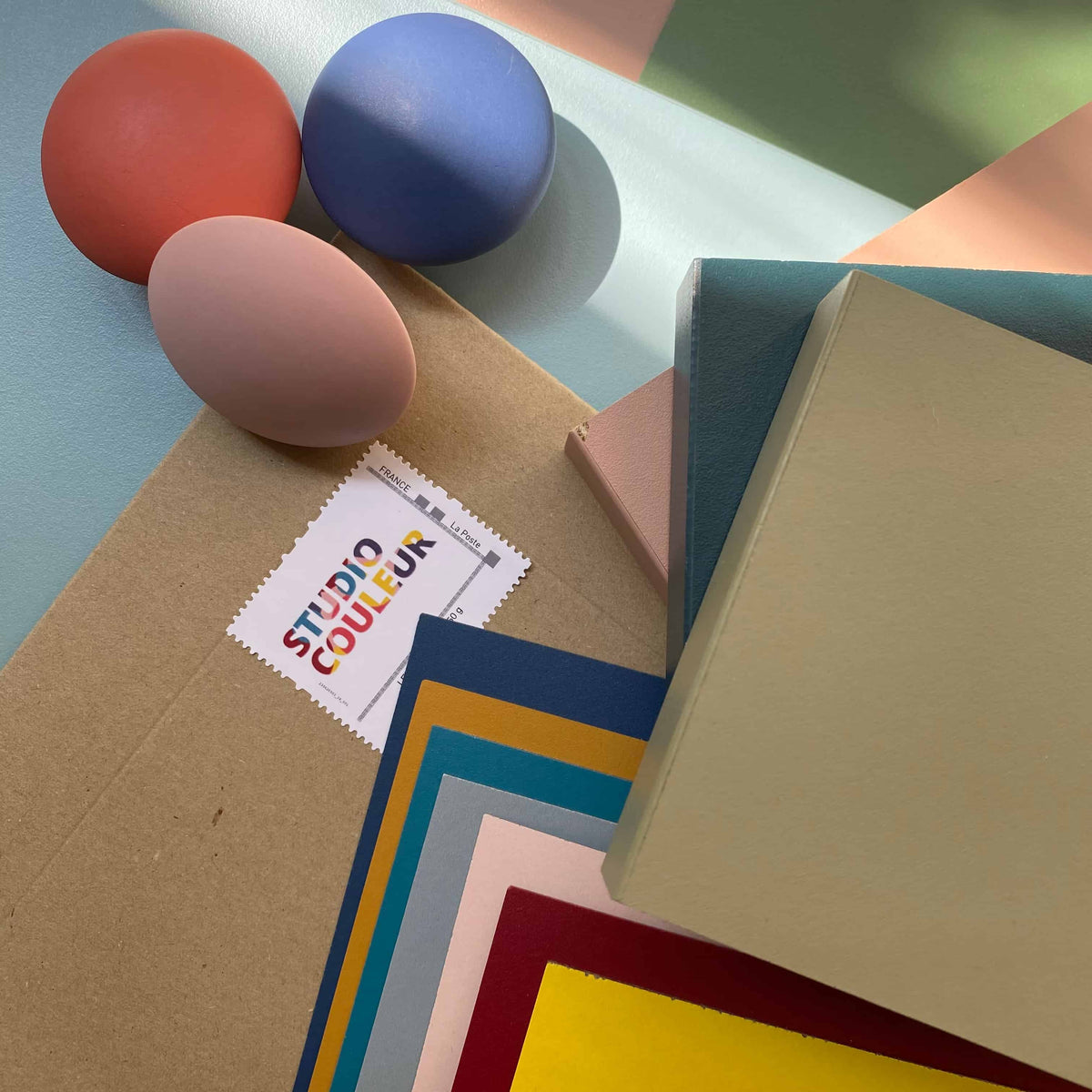 visuel poignée échantillon enveloppe