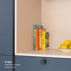 Panneau de finition rose clair pour cuisine Ikea Metod coloris "Dragée" Studio Couleur