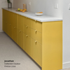 Panneau de finition jaune pour cuisine Ikea Metod coloris "Jonathan" Studio Couleur