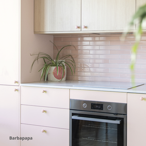 Façades de cuisine Ikea metod couleur rose clair
