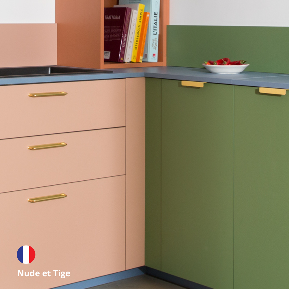 Fileurs pour cuisine Ikea beige et vert
