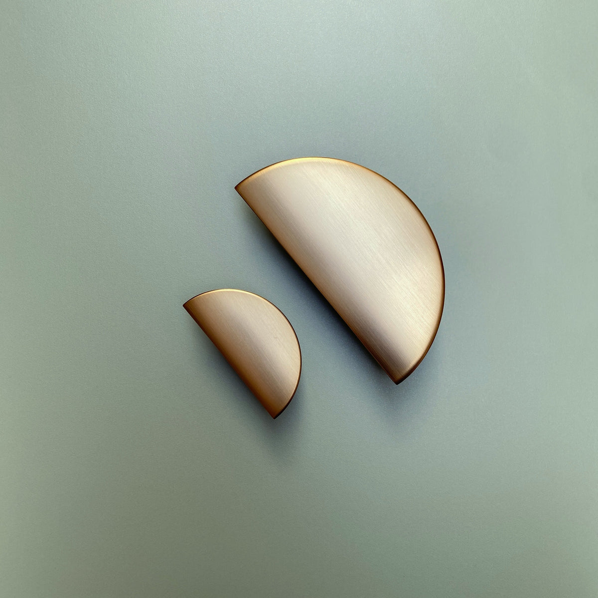 Poignées demi-lune laiton petite et grande taille