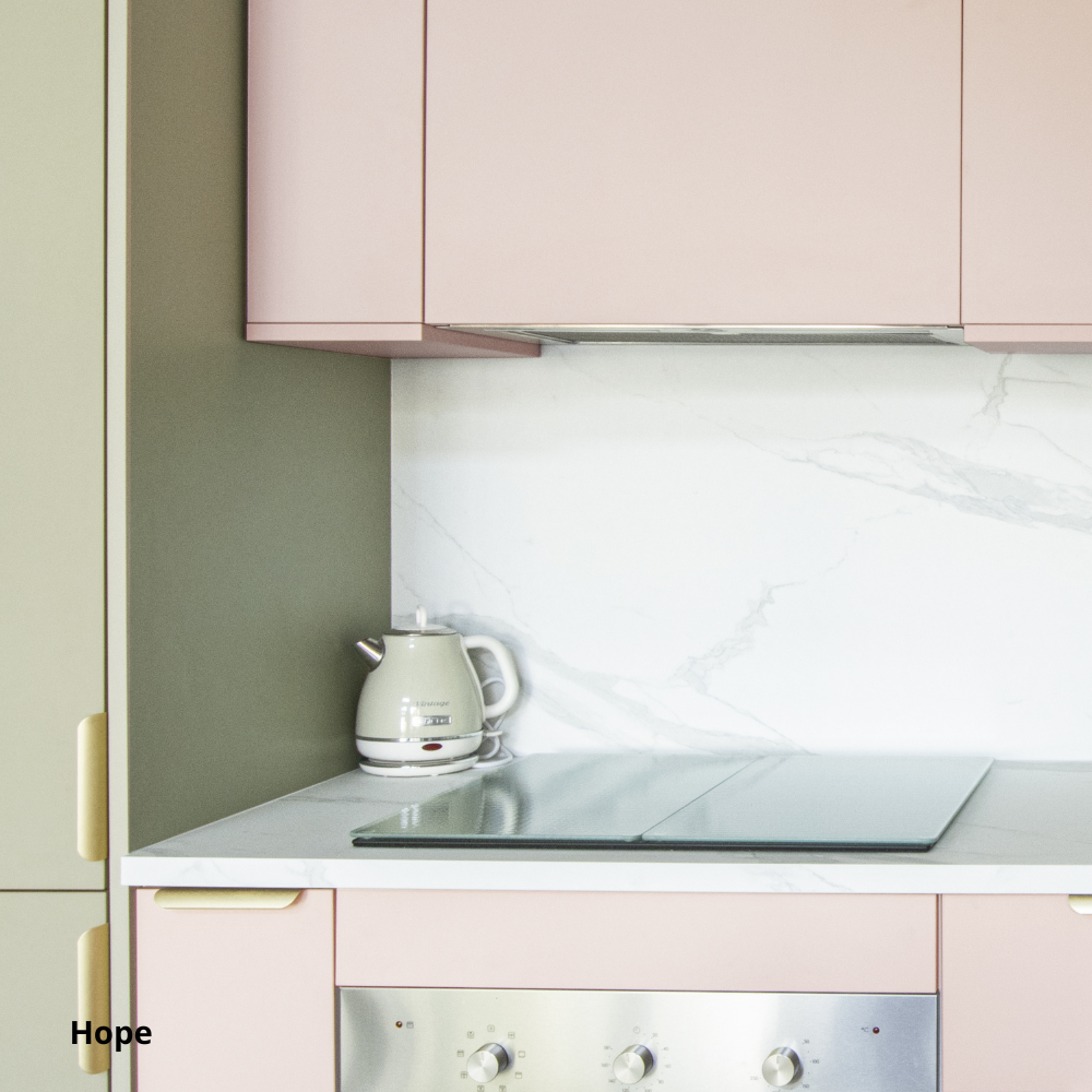 Panneau de finition vert sauge pour cuisine Ikea Metod