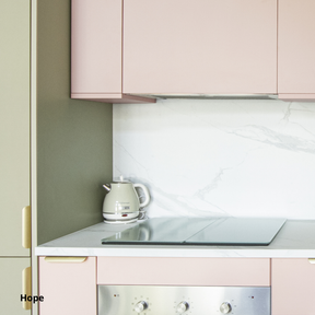 Panneau de finition vert sauge pour cuisine Ikea Metod