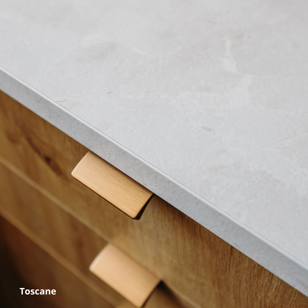 Plan de travail cuisine sur-mesure pierre