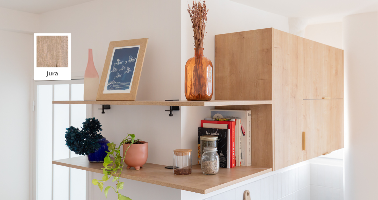 Portes bois clair cuisine ikea metod
