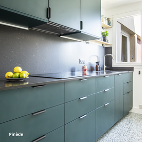 Tiroirs pour cuisine ikea metod vert fonce