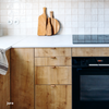 facade tiroir cuisine ikea metod bois clair