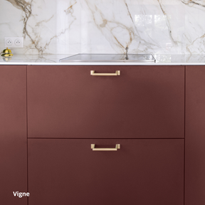 facade tiroir cuisine ikea metod rouge bordeaux