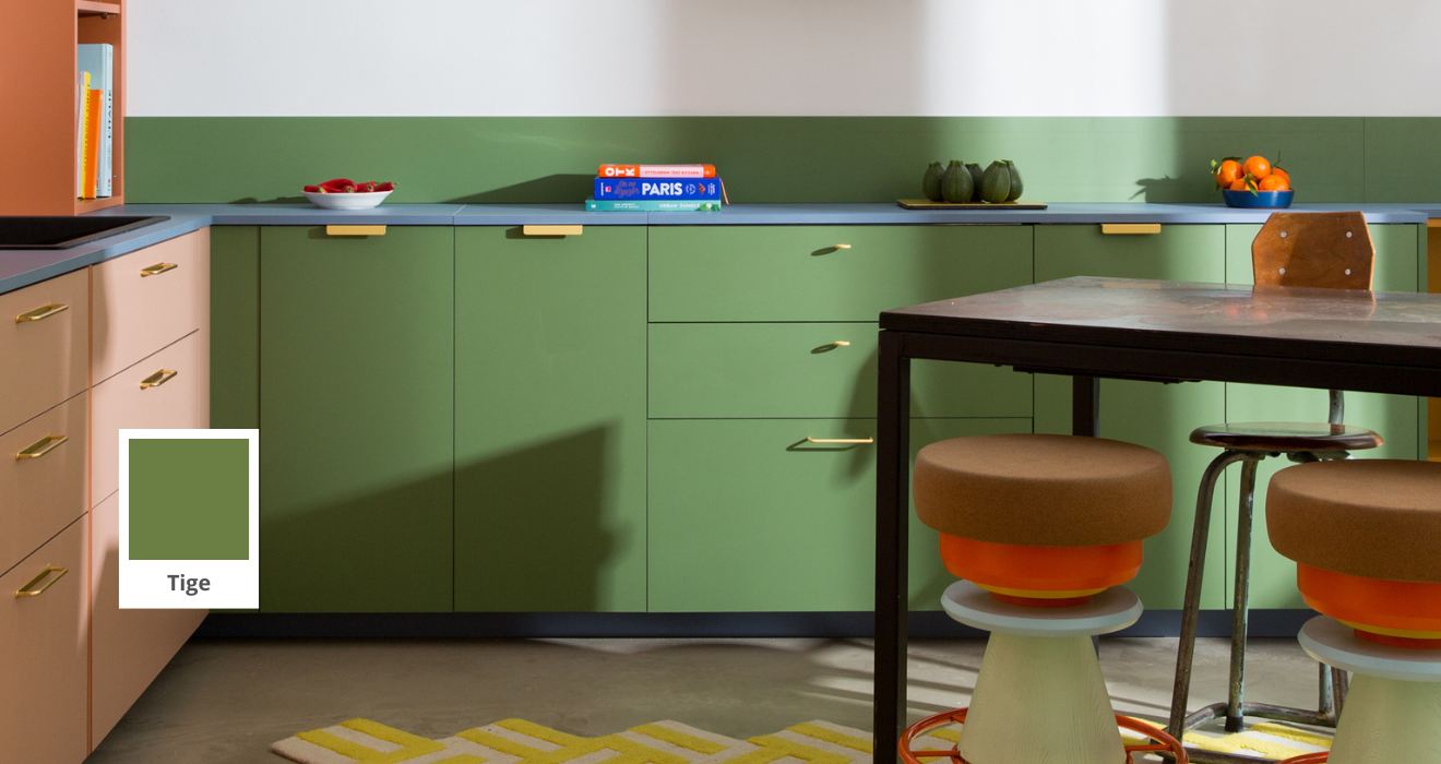 facades vertes cuisine ikea metod