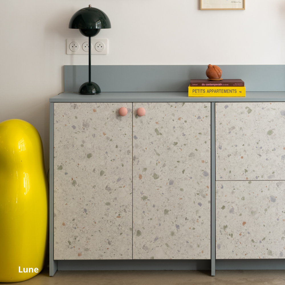 porte cuisine ikea metod terrazzo bleu gris