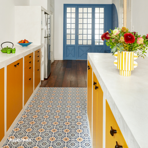 porte orange cuisine ikea metod