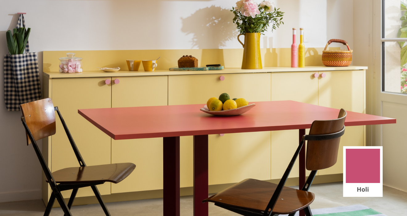 table rose cuisine ikea metod